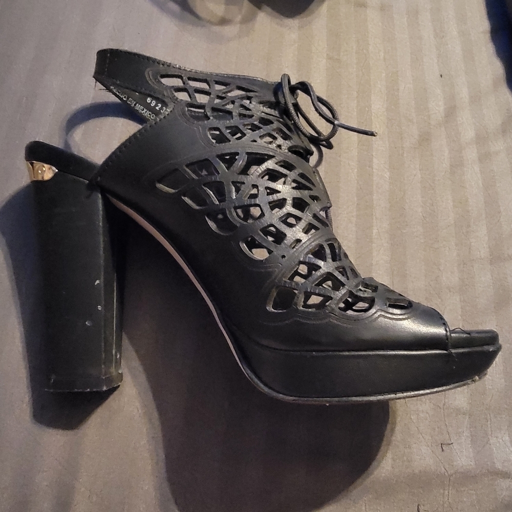 Carlo Rossetti platform heels size 6 - Picture 4 of 16